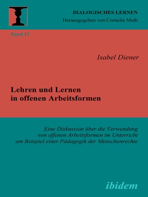 cover image of Lehren und Lernen in offenen Arbeitsformen